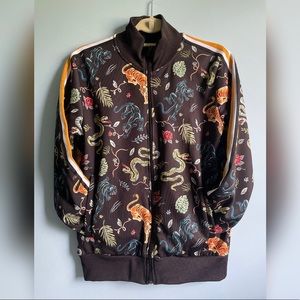 Zara Man jungle zipper sweater